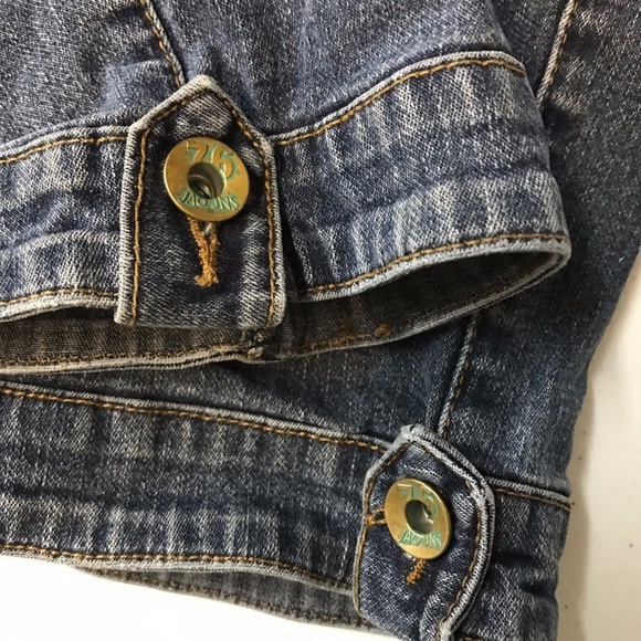 JAGTHUG denim capri shorts Bermuda 25 KNEE COTTON - Picture 6 of 6